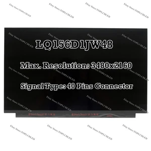 15.6" UHD 4K 3840x2160 LCD Screen LED Panel Display LQ156D1JW48 0YTK73 - Picture 1 of 5