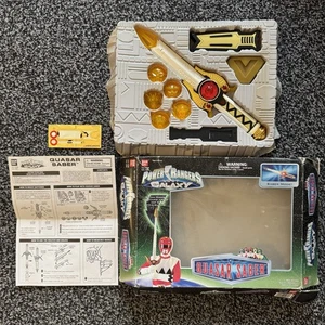 Power Rangers Lost Galaxy Quasar Saber 1999 Bandai Lights Sounds Boxed Tested - Picture 1 of 11