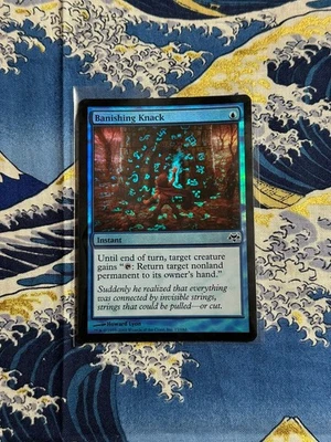 MTG FOIL Banishing Knack Eventide Magic the Gathering - Image 1 of 2
