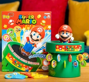 Super Mario Pop Up Board Game from TOMY Kids & Family (PLEASE READ) New in Box - Picture 1 of 10