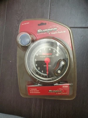 Sunpro 5 Super Tach 3 Tachometer - Image 1 of 4