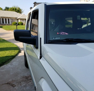 7" inch Short Black Rubber Antenna Mast Radio AM/FM for Jeep Commander 2006-2010 - Image 1 of 4