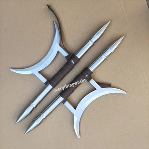 Traditional Wushu Kungfu KuaHuLan Unique Bagua Yue Double Deer Horns - Picture 1 of 4