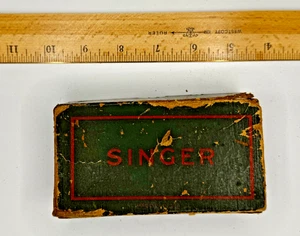 Vintage Singer Nähmaschinenaufsätze mit Originalkarton und Anleitung von 1929 - Bild 1 von 10