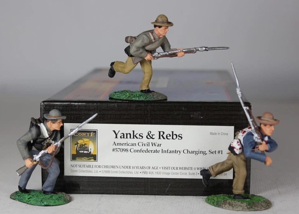 Conte American Civil War ACW Yanks & Rebs Confederados Carga #1 #57098 Foto 1 de 1