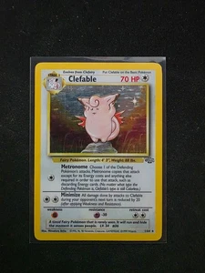 Clefable 01/64 Jungle Holo HP Vintage - Imagen 1 de 2