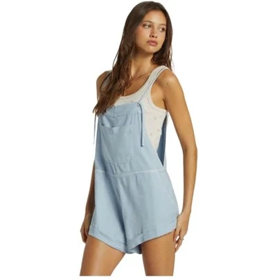Mameluco para mujer Billabong Wild Pursuit, cambray lavado, X-grande Foto 1 de 4