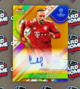 Franck Ribery /50 Autograph Topps Auto BA-FR - 2024-25 TOPPS Finest UCC - Picture 1 of 2