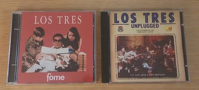 LOS TRES: FOME + UNPLUGGED CD,MIAMI BEACH,FLORIDA 1995 RARE! - Imagen 1 de 2