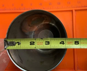 🇺🇸 2 NEW AMERICAN RACING 4.25" Diameter Push Thru steel CHROME Center Caps - Picture 1 of 3