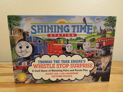 Vintage 1992 Thomas Whistle Stop Surprise Game Shining Time Station Complete - Image 1 of 4