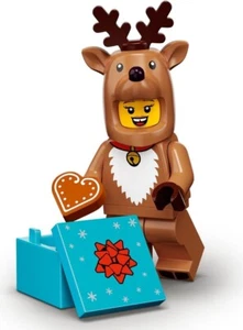 LEGO 71034 Disfraz de Reno Minifiguras Coleccionables Serie 23 SELLADO CMF Corazón - Imagen 1 de 3