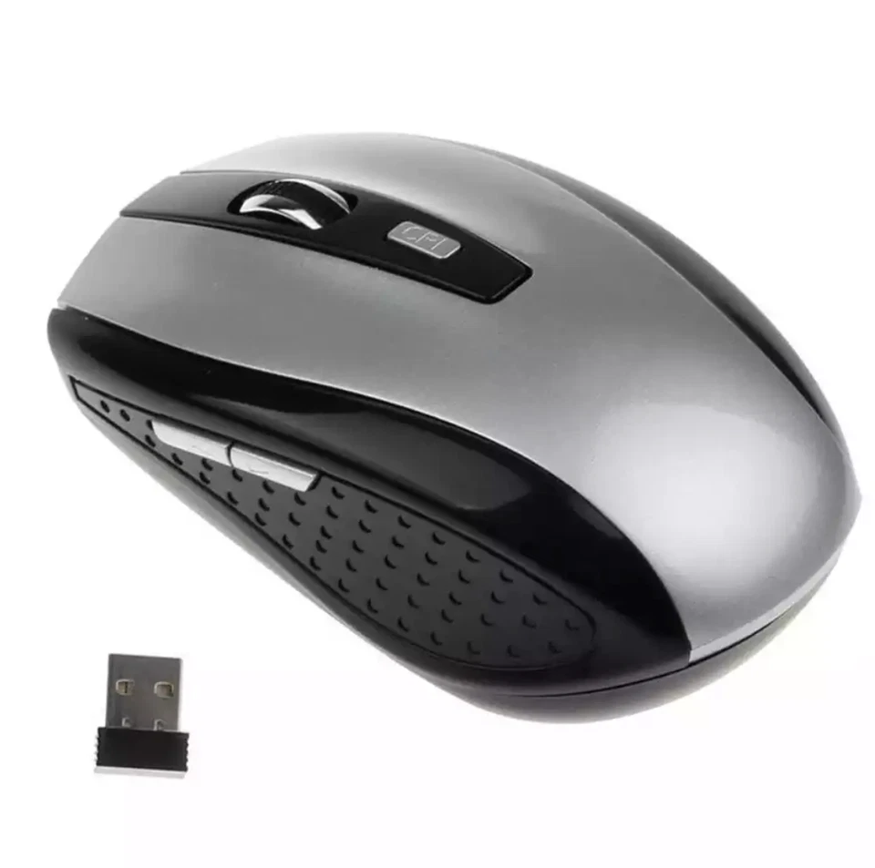 2.4GHz Wireless Optical Mouse Mice & USB Receiver For PC Laptop Computer DPI USA - Image 1 of 4