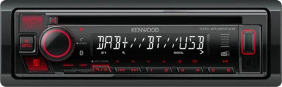 Autoradio Bluetooth 1 DIN Radio DAB Lettore CD USB 200 Watt Kenwood KDC-BT450DAB - Immagine 1 di 3