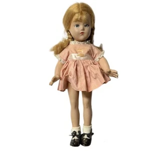 Vintage Effanbee Anne Shirley Composition Doll Needs TLC For Project - Picture 1 of 20