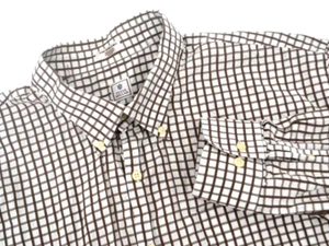 PETER MILLAR Herren Langarm Hemd mit Knopfleiste GR XXL braun kariert - Bild 1 von 5
