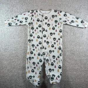 Kyle & Deena New York 6-9m Pinguin Footie Pyjama Baby - Bild 1 von 3
