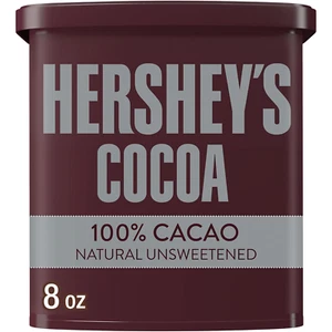HERSHEY'S Natural Unsweetened Cocoa Powder Can, 8 Oz - Picture 1 of 12