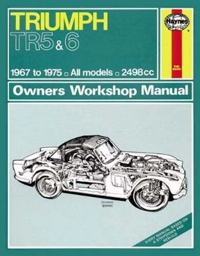 Triumph Tr5 & Tr6 Owner's Workshop Manual by Haynes Publishing