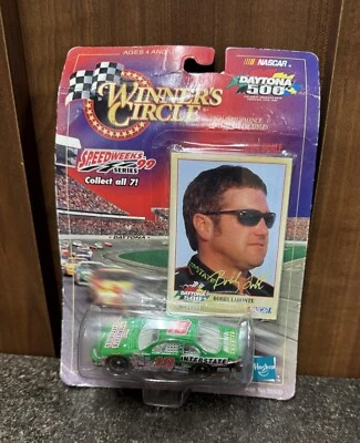 1998 Winner's Circle Bobby Labonte #18 Daytona 500 Speedweeks 99 Series Toy Car - Image 1 of 4