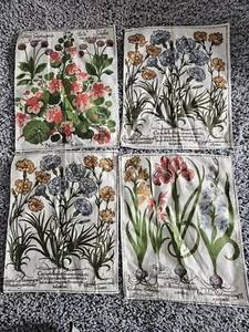 Handarbeit mit schönen Blumendruck Paneele für Kissen _ Decke - Bild 1 von 4