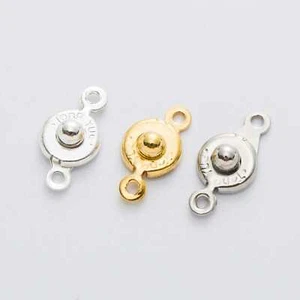 20 Pcs Copper Trailer Hitch Clasps Connectors Findings Jewelry Making 7.5-9.5mm - Picture 1 of 8