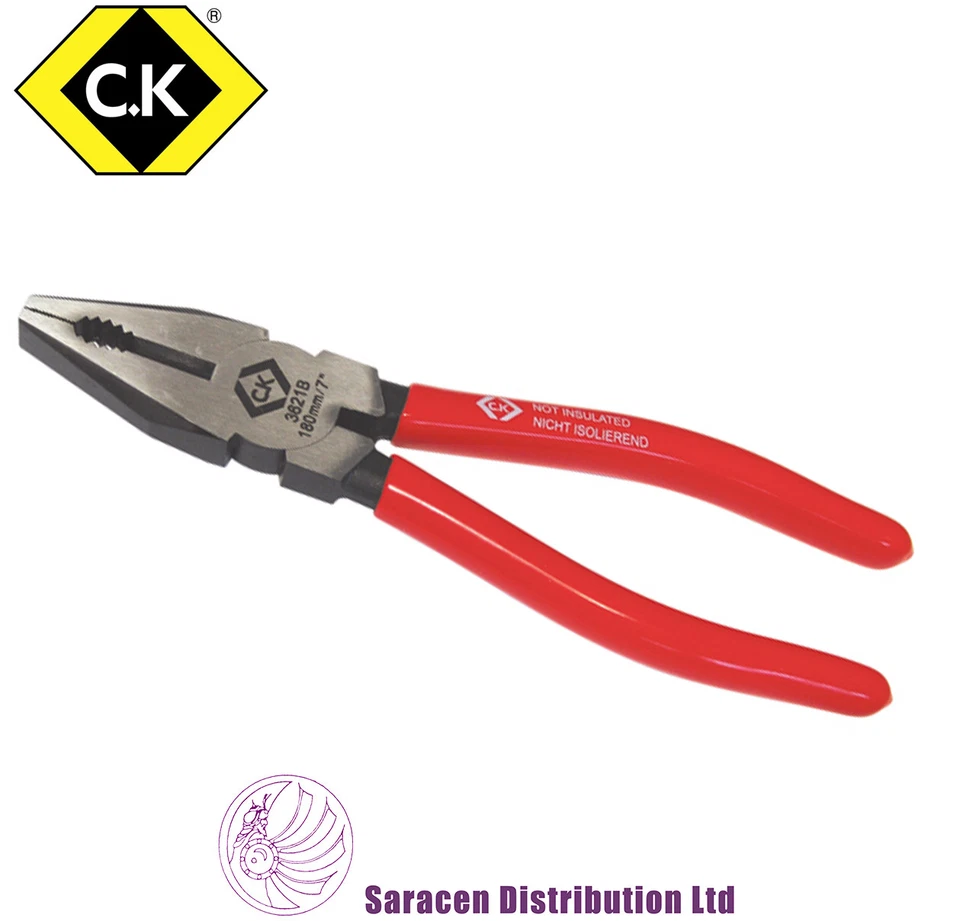 CK CLASSIC COMBINATION PLIERS 180MM 7" - T3621B 7