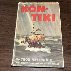 Thor Heyerdahl Kon-Tiki Expedition Pacific Ocean Polynesia Raft Voyage Norway - Imagen 1 de 6