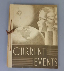 Zeitgeschehen 2. Weltkrieg 1944 - 1945 Landesschulzeitung gebundene Sammlung - Bild 1 von 8