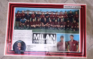 The Posters Of Young Milan Champion Of Italy Poster 73X49 - Picture 1 of 1