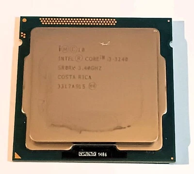 CPU Intel Core i3-3240 - 2 core 4 threads -  con dissipatore e ventola - Immagine 1 di 4