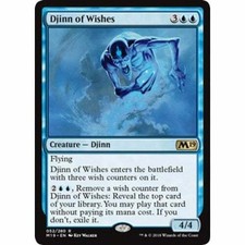 MTG Core 2019 - Djinn of Wishes - NM Card