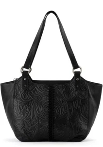 The Sak Bolinas Leather Satchel In Black - Picture 1 of 3