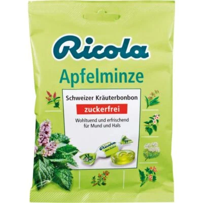 QUEISSER PHARMA GMBH & CO. KG Ricola O.Z.Beutel Caramelle Menta Verde 75 G PZN01565477