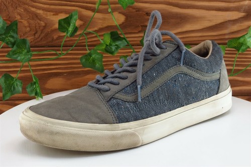 Scarpe VANS taglia 10 M marrone skateboard pelle uomo