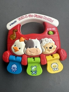Vtech Vintage Talk & Go Farm Rattle - educational farm animal toy - Picture 1 of 3