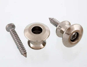 Allparts AP-6582 Dunlop Riemenknöpfe - Nickel - Bild 1 von 1