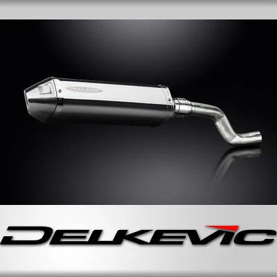 Kit de silenciador de escape Yamaha XT500 TT500 1977-1989 13" tri-oval aço inoxidável - Imagem 1 de 4