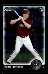 2010 Bowman Draft Picks & Prospects Chrome John Hester RC Arizona Diamondbacks