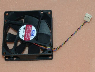 AVC DS08025R12U-011 8025 80mm x 25mm Hydraulic Cooling Fan DC 12V 0.5A - Image 1 of 4