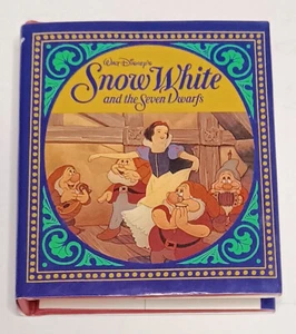 Snow White and the Seven Dwarfs, Disney, HC DJ, miniature, 2 3/4" x 3 1/4" - VG - Picture 1 of 6