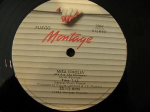 Fuego 1981 12" Record Misa Criolia ITALO DISCO LATIN COSMIC FUNK ELECTRONIC HEAR - Imagen 1 de 4