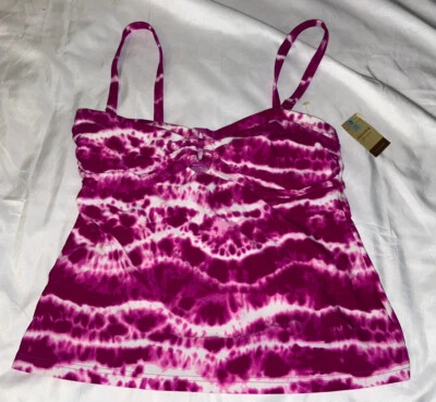 Traje de baño Tankini Sonoma Life + Style Tie Dye Bandeau 10 (A17) Foto 1 de 2