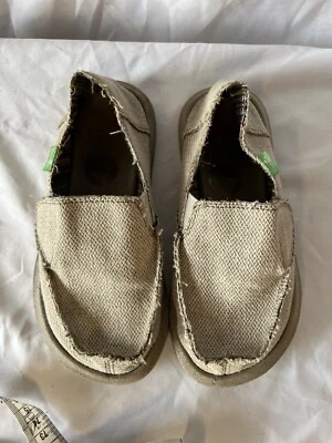 Zapatos sin cordones Sanuk Y Lil Donna cáñamo talla 12 niños Foto 1 de 4