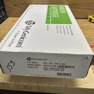 Genicom 44A507014-G08B NEW OEM Equivalent Ribbon,  Standard Life Black  - Single - Image 1 of 4