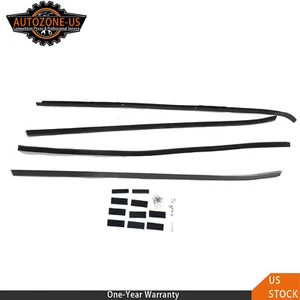 KG2017A Set 4 Window Sweeps Felts Kit For 1970-1981 Camaro Pontiac Firebird - Picture 1 of 11