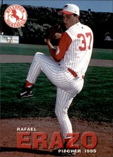 1999 Billings Mustangs Grandstand #11 Rafael Erazo Puerto Rico PR Baseball Card