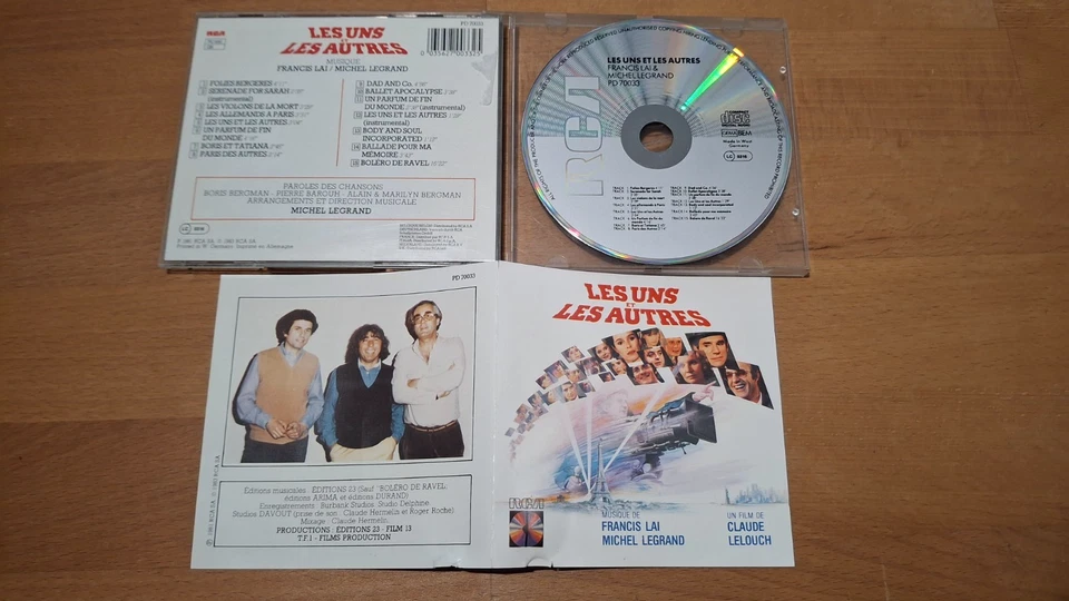 CD Francis Lai & Michel Legrand (Composer) Les Uns Et Les Autres RCA 1983 O.S.T. - Bild 1 von 1