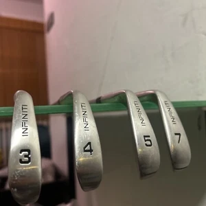 Infiniti Golf Clubs Irons 3, 4, 5, 7 Made In USA Right-Handed - READ - Picture 1 of 11