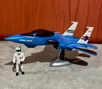 Avión de combate Fisher Price Adventure People #367 TURBO HAWK de colección de los 80 Foto 1 de 4